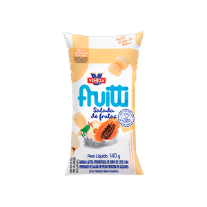 BEBIDA LACTEA VENEZA FRUITTI 140G SALADA DE FRUTAS